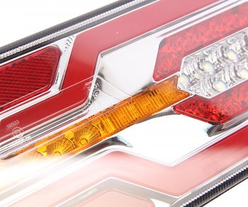 5 999 р. Фонарь задний универсальный светодиодный c подсветкой номера левый LED LT LED TECHNOLOGY 14b-l (emc) LED TECHNOLOGY 14b-l (emc)  с доставкой в г. Керчь. Увеличить фотографию 3