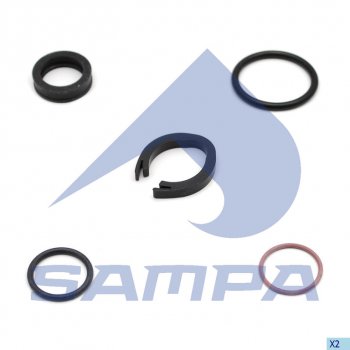 182 р. Фиксатор MAN MERCEDES трубки пластиковой (NG12,система VOSS 230) SAMPA SAMPA 011.505  с доставкой в г. Керчь. Увеличить фотографию 1