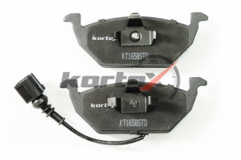 1 539 р. Колодки тормозные VW Golf 5 SKODA Octavia передние (4шт.) KORTEX KORTEX kt1658std KORTEX kt1658std  с доставкой в г. Керчь. Увеличить фотографию 3