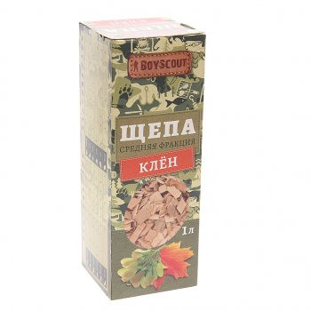 114 р. Щепа для копчения кленовая 248г BOYSCOUT BOYSCOUT 61527  с доставкой в г. Керчь. Увеличить фотографию 1