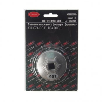 719 р. Съемник фильтров масляных 64мм 14-ти гранный чашка ROCKFORCE ROCKFORCE rf-10686414  с доставкой в г. Керчь. Увеличить фотографию 2