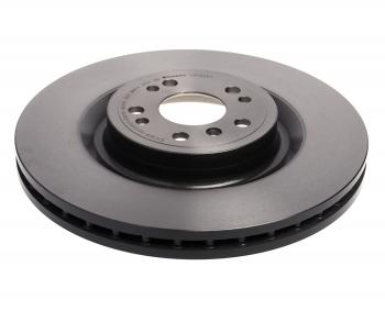 11 199 р. Диск тормозной MERCEDES M (W166) передний (1шт.) BREMBO BREMBO 09a95811  с доставкой в г. Керчь. Увеличить фотографию 1