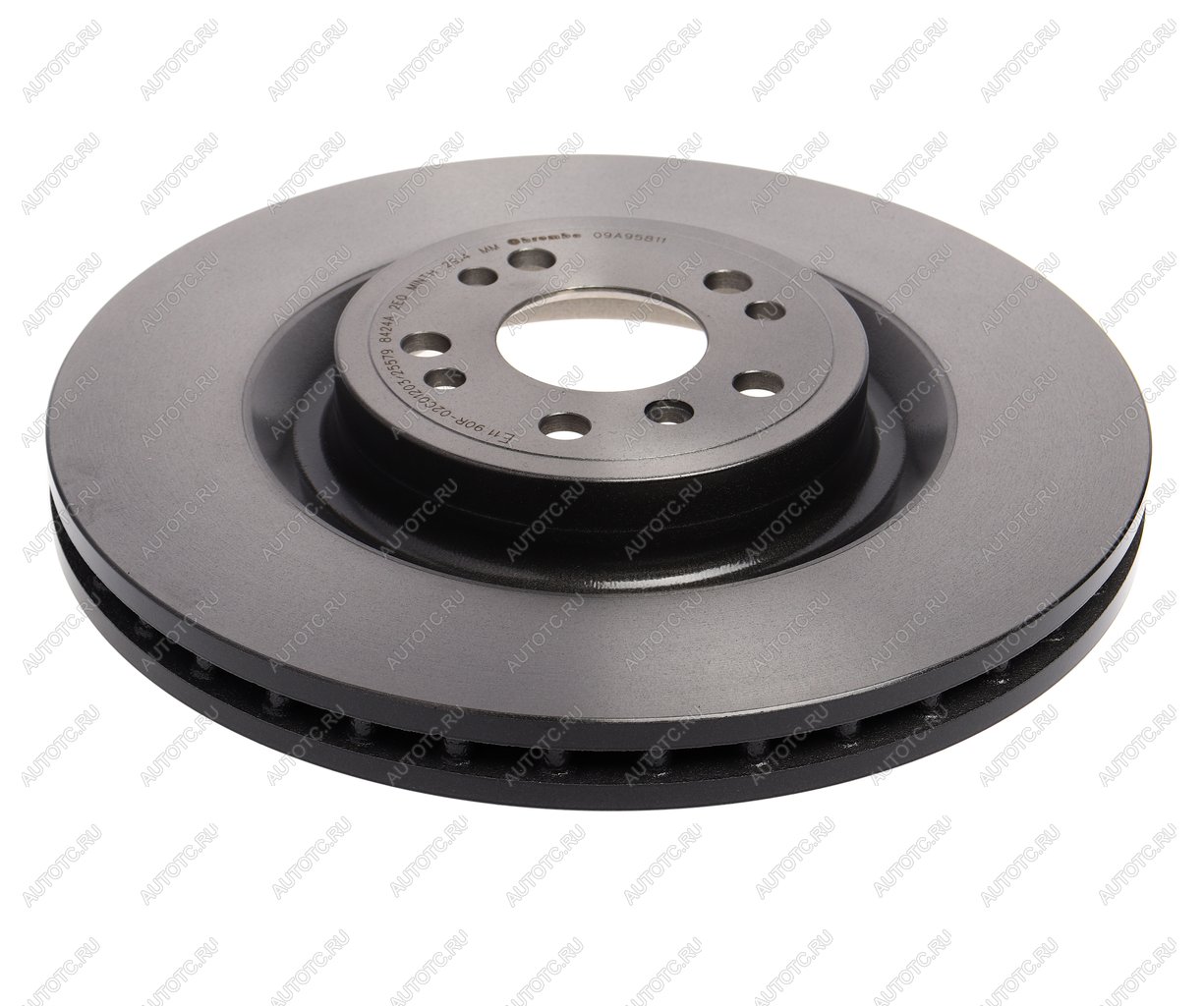 11 199 р. Диск тормозной MERCEDES M (W166) передний (1шт.) BREMBO BREMBO 09a95811  с доставкой в г. Керчь