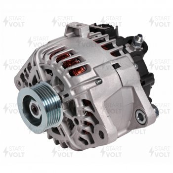 15 699 р. Генератор HYUNDAI Solaris (14-) KIA Rio (14-) (1.6) 14В 110А STARTVOLT STARTVOLT lg 08l6 STARTVOLT lg 08l6  с доставкой в г. Керчь. Увеличить фотографию 1