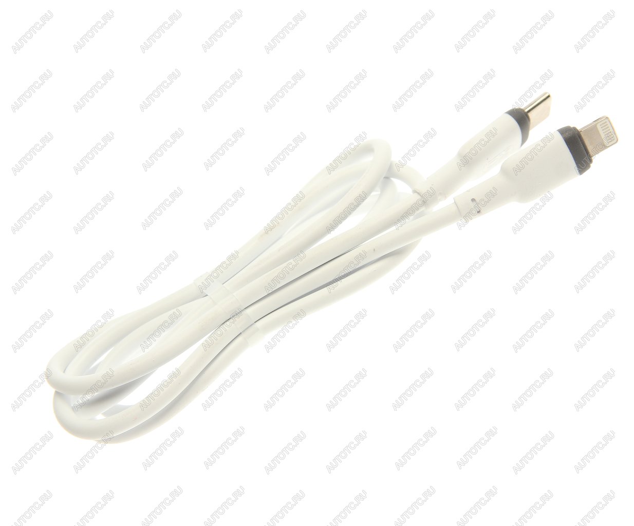 349 р. Кабель iPhone (5-)-USB Type C 1м XO XO nb208a white  с доставкой в г. Керчь