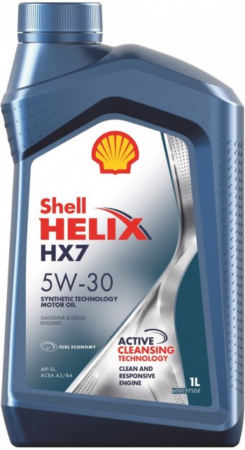 1 349 р. Масло моторное HELIX HX-7 5W30 A3B4SN псинт.1л SHELL SHELL 550046376  с доставкой в г. Керчь. Увеличить фотографию 1