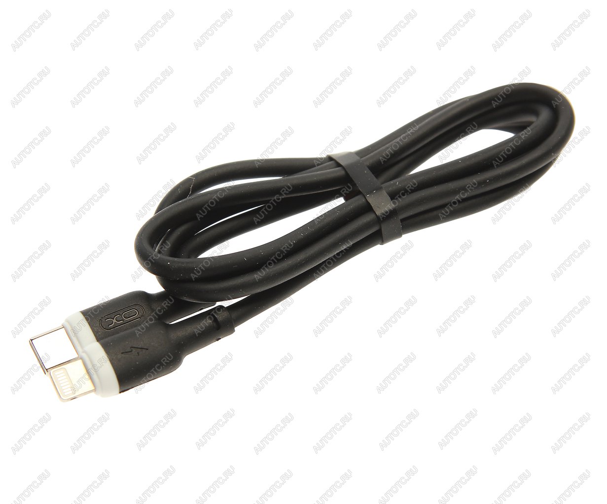 399 р. Кабель iPhone (5-)-USB Type C 1м XO XO nb208a black  с доставкой в г. Керчь