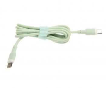 299 р. Кабель USB Type C-USB Type C 1м XO XO nb208b green  с доставкой в г. Керчь. Увеличить фотографию 1
