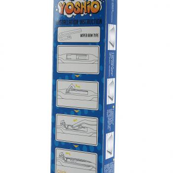 1 029 р. Щетка стеклоочистителя 700 мм гибридная YOSHIO YOSHIO gwb-70  с доставкой в г. Керчь. Увеличить фотографию 5
