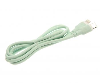 389 р. Кабель iPhone (5-)-USB Type C 1м XO XO nb208a green  с доставкой в г. Керчь. Увеличить фотографию 1