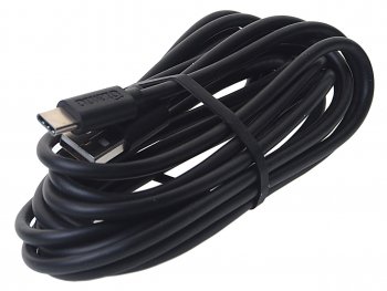 319 р. Кабель USB Type C 3м черный OLMIO OLMIO olm-039518  с доставкой в г. Керчь. Увеличить фотографию 1