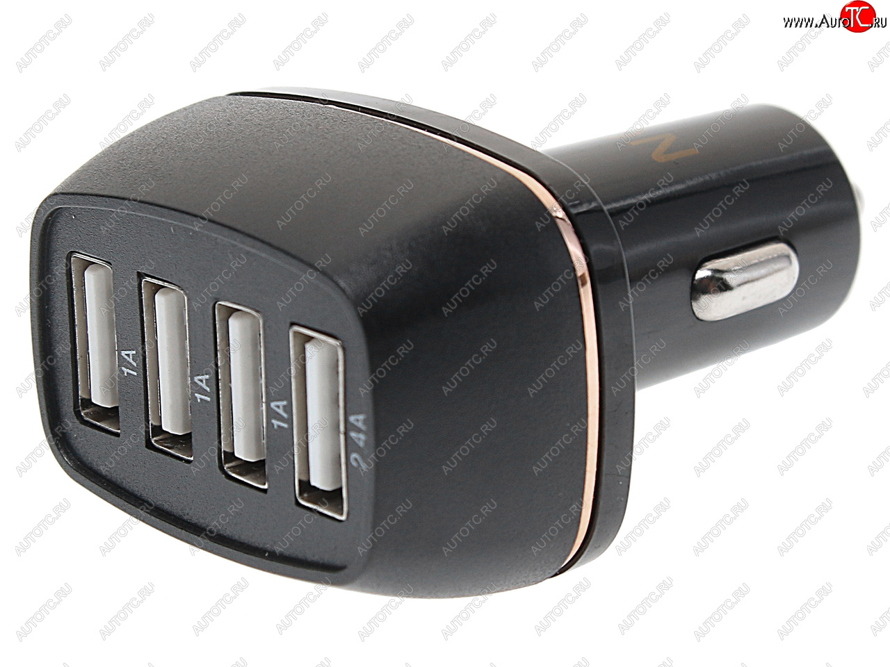 619 р. Устройство зарядное в прикуриватель 4USB 12V Quick Charge FAISON FAISON fs-z-423 black  с доставкой в г. Керчь