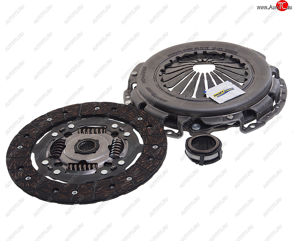 9 799 р. Сцепление VW Golf 5,Touran,AUDI SKODA A3,Octavia,Fabia (1.6 FSI) KRAFTTECH KRAFTTECH w00220j  с доставкой в г. Керчь