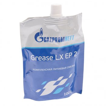 151 р. Смазка литиевая высокотемпературная Grease LX EP-2 100г (синяя) GAZPROMNEFT GAZPROMNEFT 2389900431  с доставкой в г. Керчь. Увеличить фотографию 1