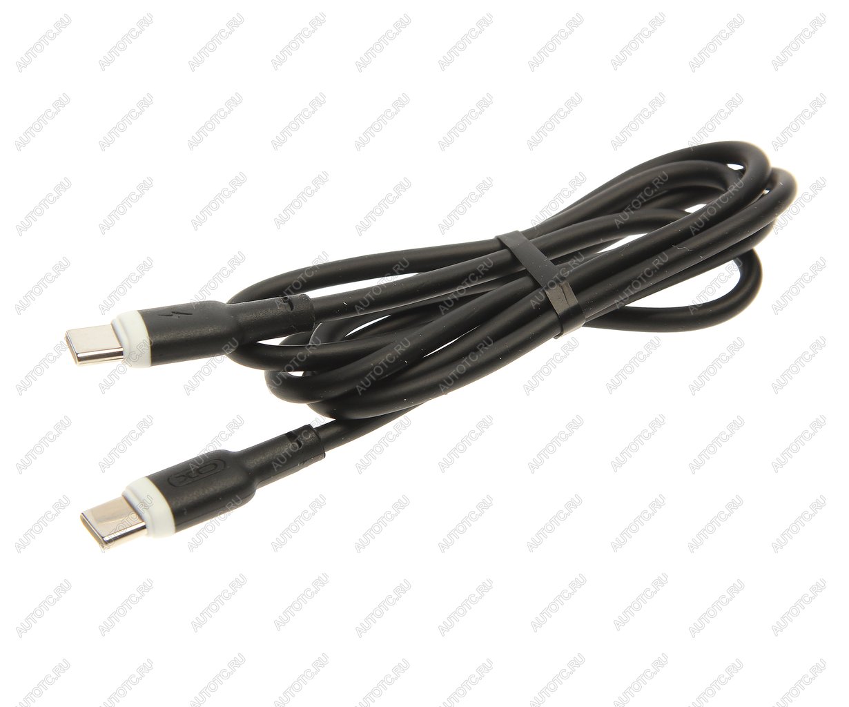 299 р. Кабель USB Type C-USB Type C 1м XO XO nb208b black  с доставкой в г. Керчь