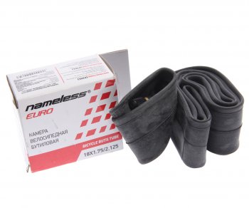 178 р. Камера велосипедная 18 1.75х2.125 автовентиль NAMELESS NAMELESS n18x1.752.125av  с доставкой в г. Керчь. Увеличить фотографию 1