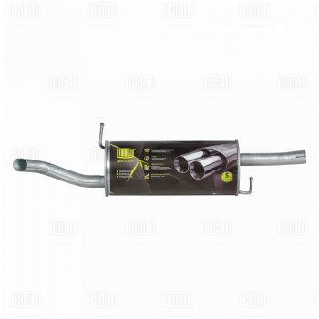 Глушитель FORD Fusion (05-) (1.4) задняя часть TRIALLI TRIALLI emm1004