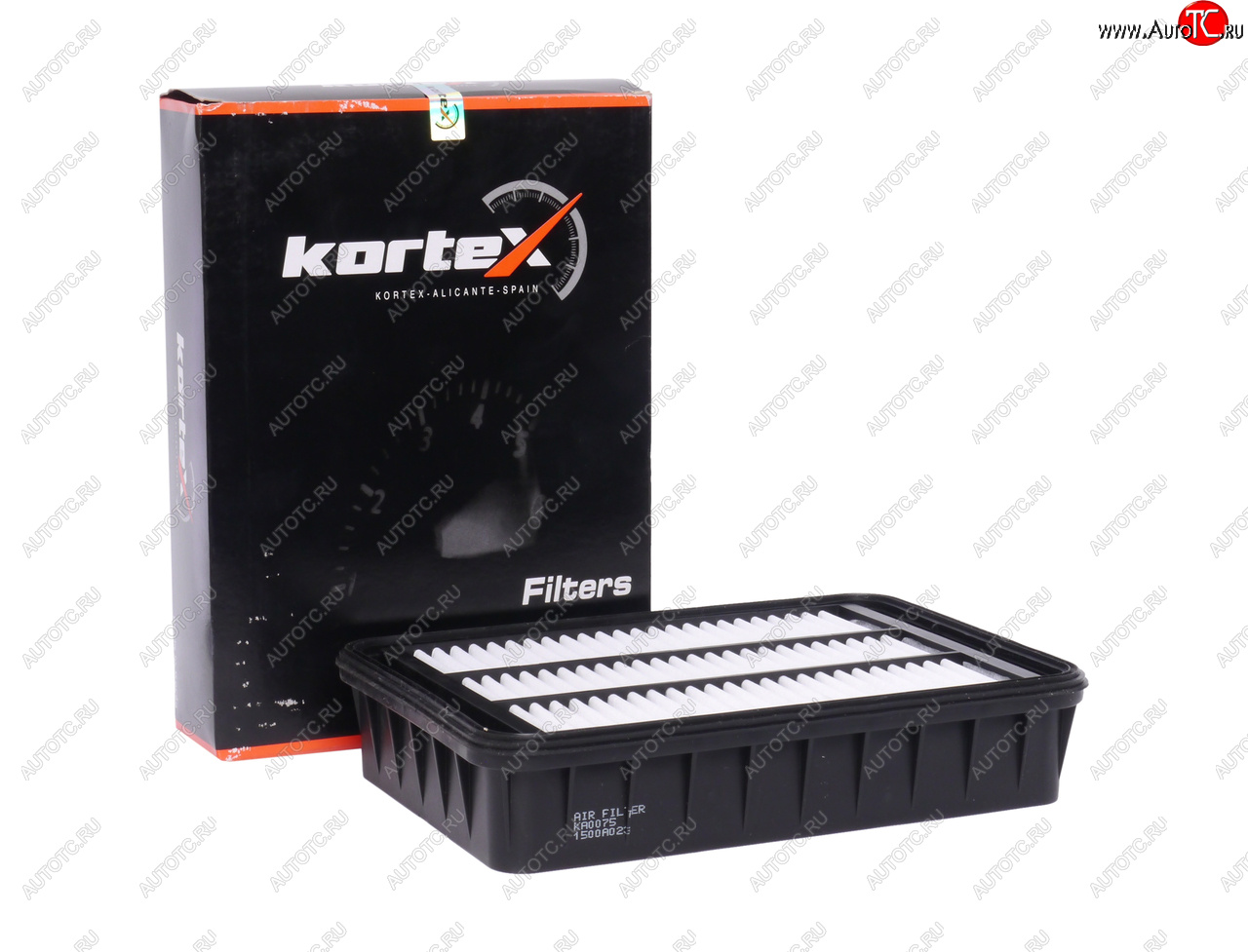 829 р. Фильтр воздушный MITSUBISHI Lancer (07-),Outlander (07-) KORTEX KORTEX ka0075 KORTEX ka0075  с доставкой в г. Керчь