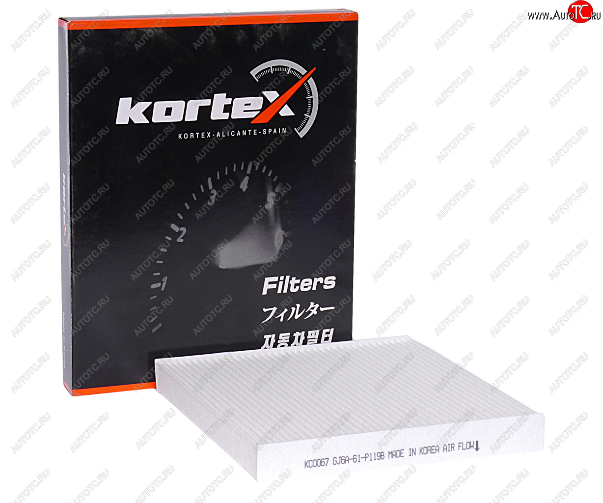499 р. Фильтр воздушный салона MAZDA 6 (02-) KORTEX KORTEX kc0067  с доставкой в г. Керчь