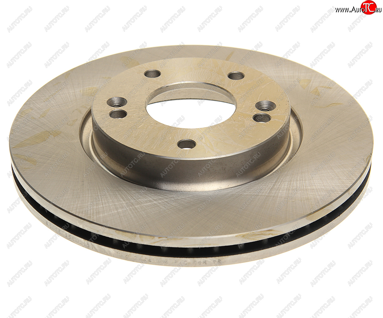 2 399 р. Диск тормозной HYUNDAI Tucson (04-),Getz KIA Sportage (04-) передний (1шт.) VALEO PHC VALEO PHC r1036  с доставкой в г. Керчь