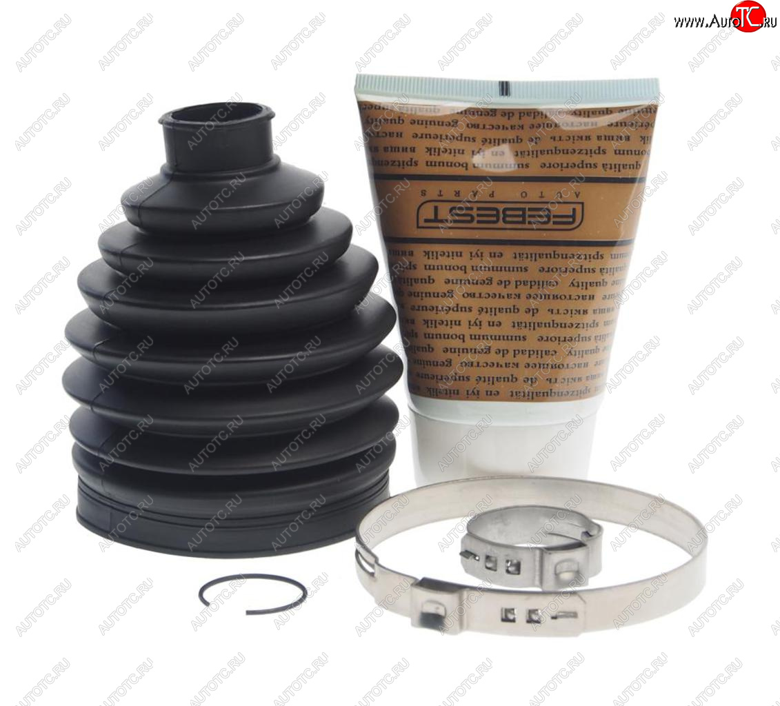 1 739 р. Пыльник ШРУСа HYUNDAI Solaris (11-) KIA Rio (11-) наружный комплект FEBEST FEBEST 1217p-sol2wd FEBEST 1217p-sol2wd  с доставкой в г. Керчь