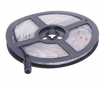 769 р. Лента светодиодная гибкая 14.4W 5м IP65 12V холодный белый (блистер) SMART BUY SMART BUY sbl-ip65-14_4-cw  с доставкой в г. Керчь. Увеличить фотографию 1