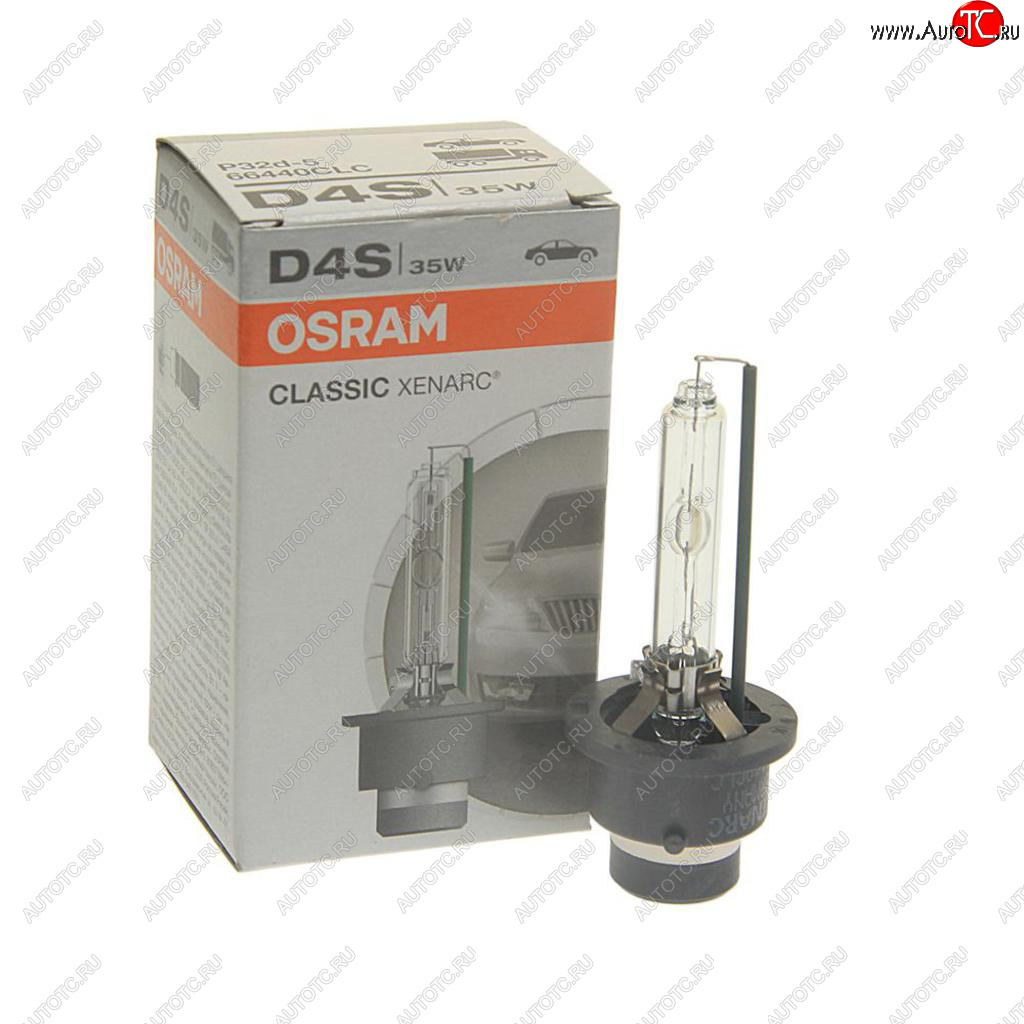 4 399 р. Лампа ксеноновая D4S 35W P32d-5 4150K 42V Classic OSRAM OSRAM 66440clc-fs OSRAM 66440clc-fs  с доставкой в г. Керчь