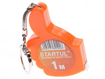 78 р. Рулетка 1м пластиковый корпус брелок STARTUL STARTUL st3010-01  с доставкой в г. Керчь. Увеличить фотографию 1