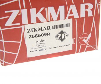 4 199 р. Термостат FORD Focus (06-) (1.6 TI) ZIKMAR ZIKMAR z68609r  с доставкой в г. Керчь. Увеличить фотографию 4