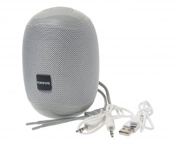 889 р. Колонка беспроводная bluetooth BOROFONE BOROFONE br6 grey  с доставкой в г. Керчь. Увеличить фотографию 1