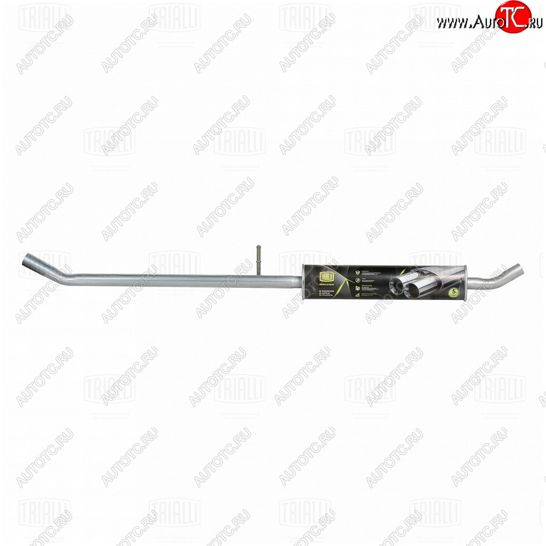 3 179 р. Глушитель RENAULT Duster средняя часть TRIALLI TRIALLI eam0904  с доставкой в г. Керчь