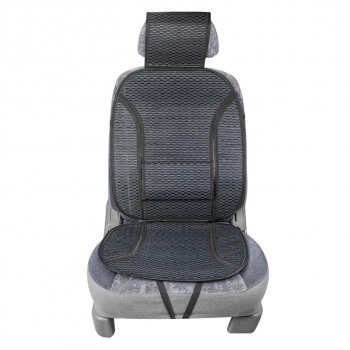 1 069 р. Накидка на сиденье массажная бамбуковая черная SKYWAY SKYWAY s01302044  с доставкой в г. Керчь. Увеличить фотографию 3