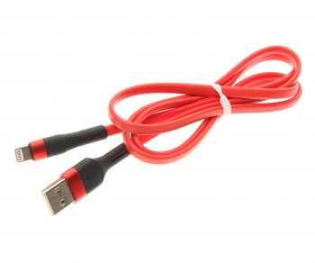 479 р. Кабель iPhone (5-) 1м HOCO HOCO x34 red  с доставкой в г. Керчь. Увеличить фотографию 1