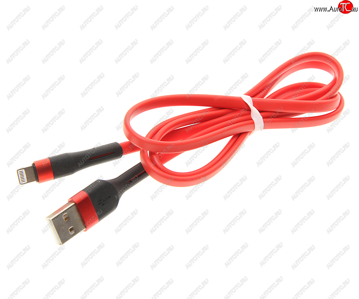 479 р. Кабель iPhone (5-) 1м HOCO HOCO x34 red  с доставкой в г. Керчь