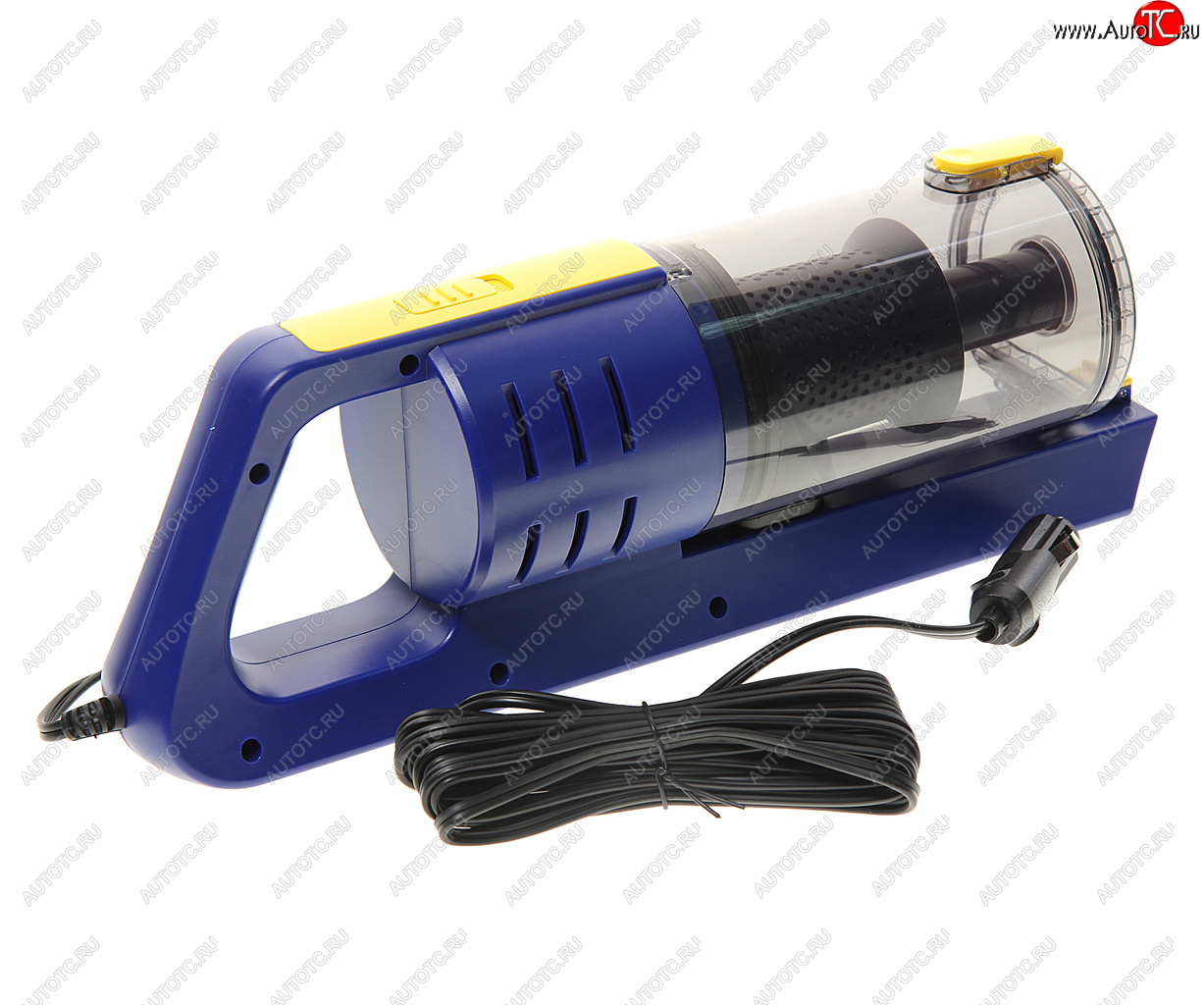 5 199 р. Пылесос автомобильный 12V 80W 5500Pa (3 насадки) синий GOODYEAR GOODYEAR gy000192  с доставкой в г. Керчь