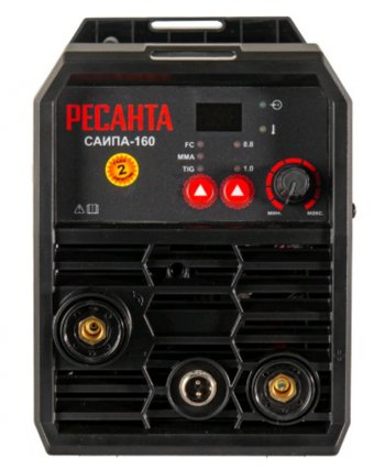 8 999 р. Аппарат сварочный 6.2кВт 30-160А d=4.00.8-1.0 220В инвертор полуавтомат РЕСАНТА РЕСАНТА саипа-160  с доставкой в г. Керчь. Увеличить фотографию 2