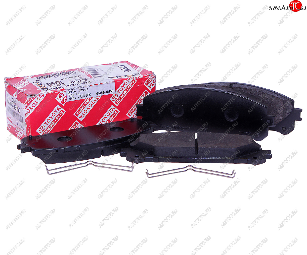 10 749 р. Колодки тормозные задние (4шт.) TOYOTA Toyota Highlander XU40 дорестайлинг (2007-2010)  с доставкой в г. Керчь
