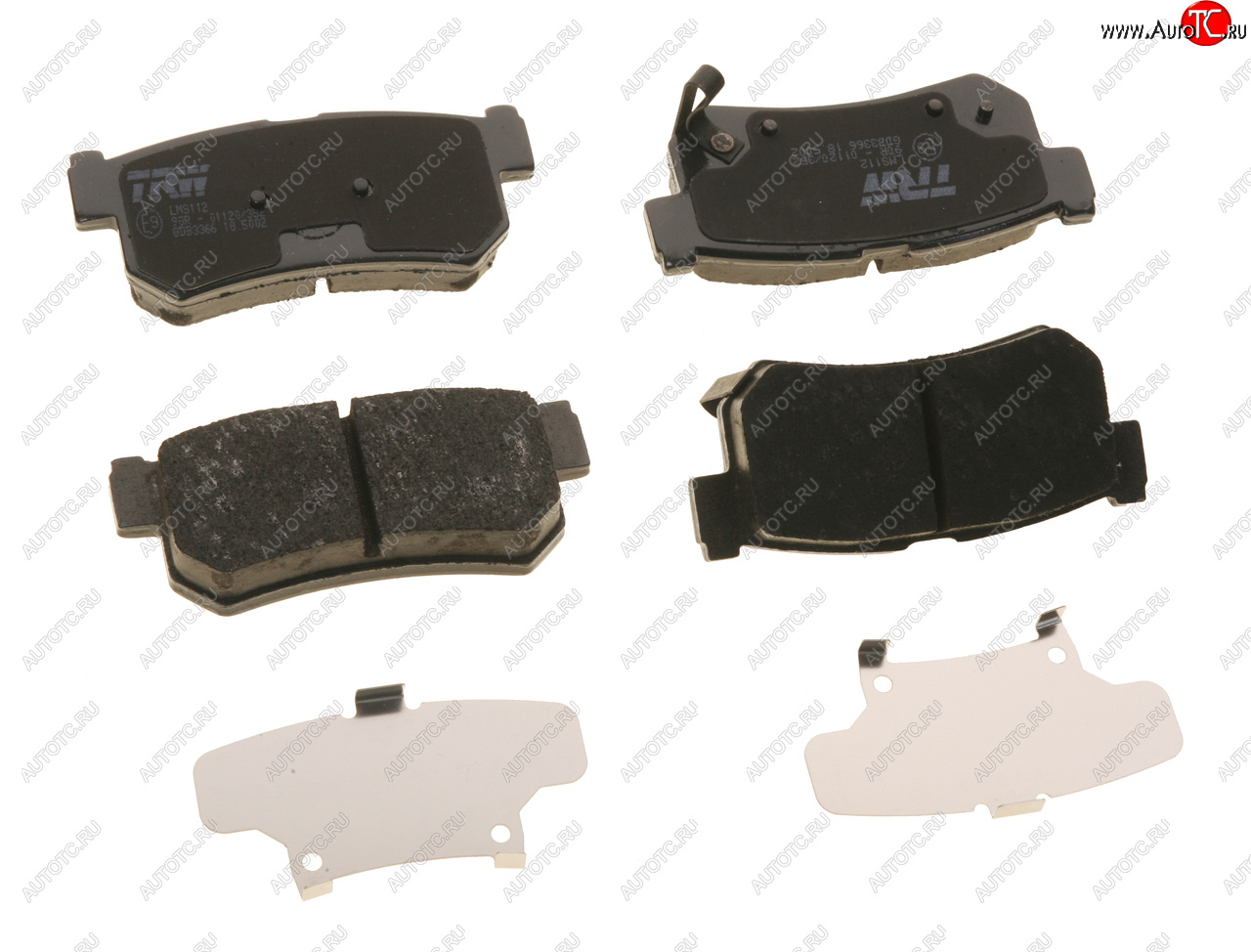2 679 р. Колодки тормозные SSANGYONG Actyon (06-),Kyron (05-),Rexton (06-) (5-LINK) задние (4шт.) TRW TRW gdb3366  с доставкой в г. Керчь