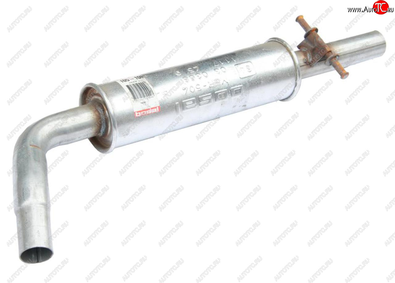 8 249 р. Глушитель VW Bora,Golf AUDI A3 SKODA Octavia средняя часть BOSAL BOSAL 105-109  с доставкой в г. Керчь