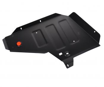 5 449 р. Защита GEELY Coolray (20-) (1.5) бака топливного (с крепежом) АВТОБРОНЯ АВТОБРОНЯ 111.01925.1  с доставкой в г. Керчь. Увеличить фотографию 2