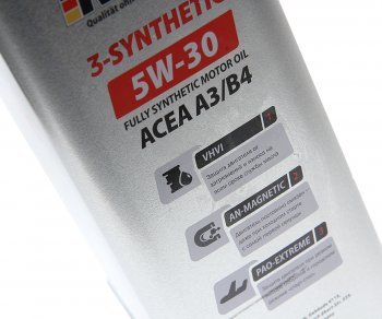 3 389 р. Масло моторное 3-SYNTHETIC A3/B4 5W30 синт.4л ROLF ROLF 322549 ROLF 322549  с доставкой в г. Керчь. Увеличить фотографию 2