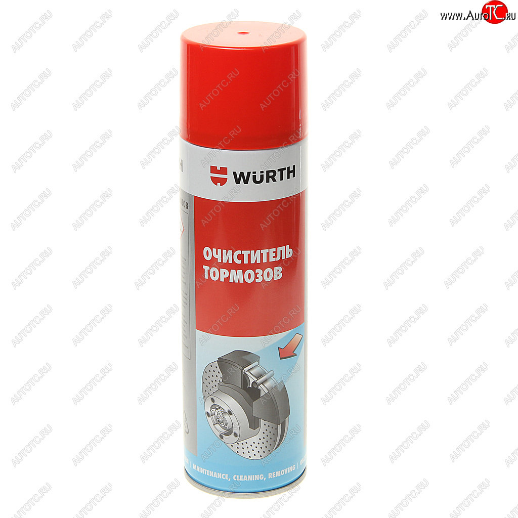 329 р. Очиститель тормозов 500мл BFD аэрозоль WURTH WURTH 089010873  с доставкой в г. Керчь
