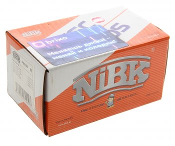 2 899 р. Колодки тормозные MINI Cooper (06-) задние (4шт.) NIBK NIBK pn0509 NIBK pn0509  с доставкой в г. Керчь. Увеличить фотографию 2