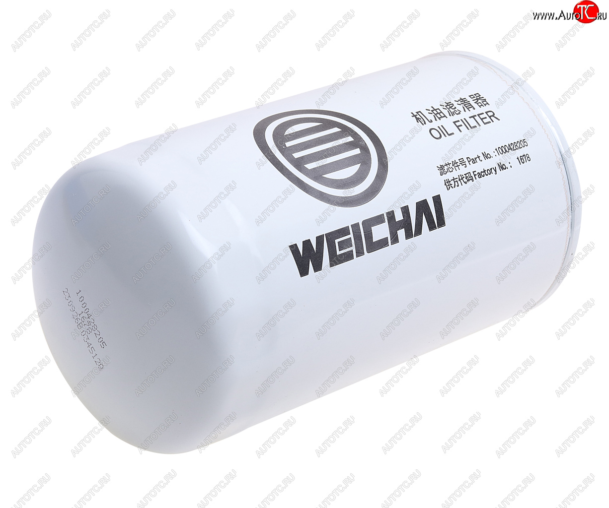 1 299 р. Фильтр масляный SHACMAN SHAANXI дв.WP12 (замена на 1000428205) OE SHACMAN 612630010239 SHACMAN 612630010239  с доставкой в г. Керчь