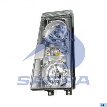 11 849 р. Фара RENAULT Magnum (02-) левая SAMPA SAMPA 079.429  с доставкой в г. Керчь. Увеличить фотографию 1