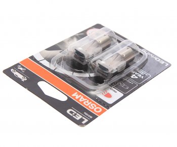 2 099 р. Лампа светодиодная 12V P21W BA15s блистер (2шт.) LEDriving SL Red OSRAM OSRAM 7506drp02b  с доставкой в г. Керчь. Увеличить фотографию 2