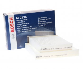 879 р. Фильтр воздушный салона PEUGEOT 207 (06-) BOSCH BOSCH 1987432136 BOSCH 1987432136  с доставкой в г. Керчь. Увеличить фотографию 1