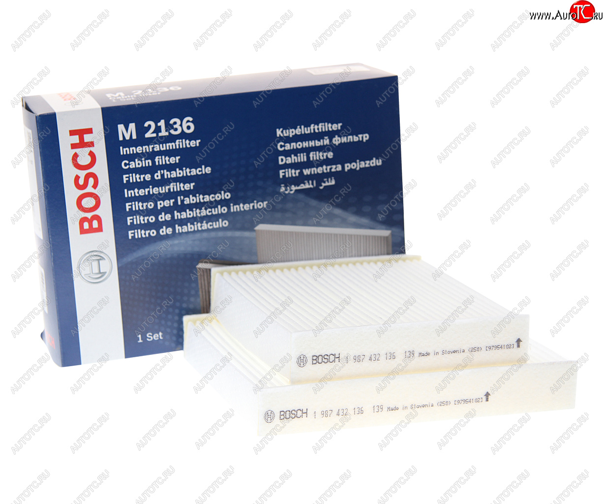 879 р. Фильтр воздушный салона PEUGEOT 207 (06-) BOSCH BOSCH 1987432136 BOSCH 1987432136  с доставкой в г. Керчь