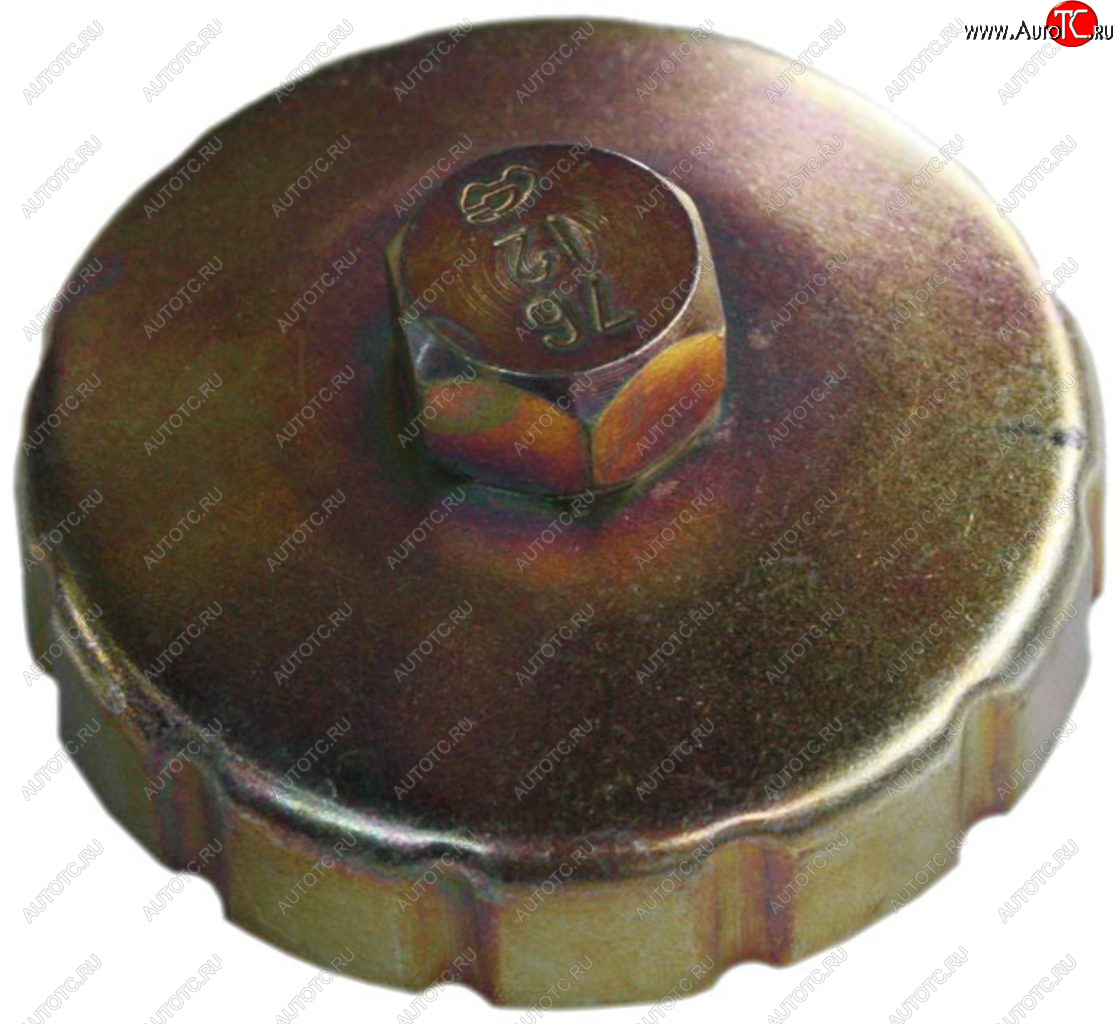 419 р. Съемник фильтров масляных 76мм 12-ти гранный чашка АВТОМ Автом 10660  с доставкой в г. Керчь