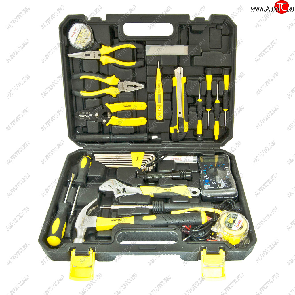 3 199 р. Набор инструментов для электрика WMC TOOLS WMC TOOLS wmc-1034  с доставкой в г. Керчь